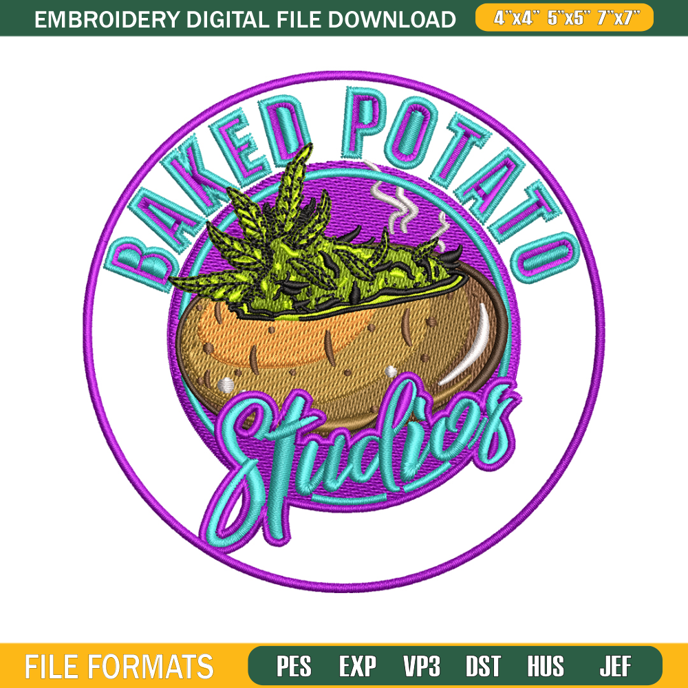 Baked Potatoes embroidery design, Baked Potatoes embroidery, logo design, embroidery file, logo shirt, Digital download..jpg