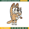 Bingo and her Mum Embroidery, Bluey Embroidery, Embroidery File, cartoon shirt, cartoon design, Digital download. 1.jpg