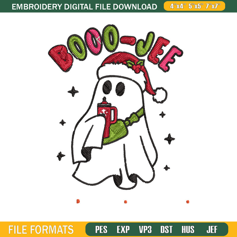 Boo jee chrismas Embroidery Design, Chrismas Embroidery, Embroidery File, Anime Embroidery, Anime shirt,Digital download.jpg