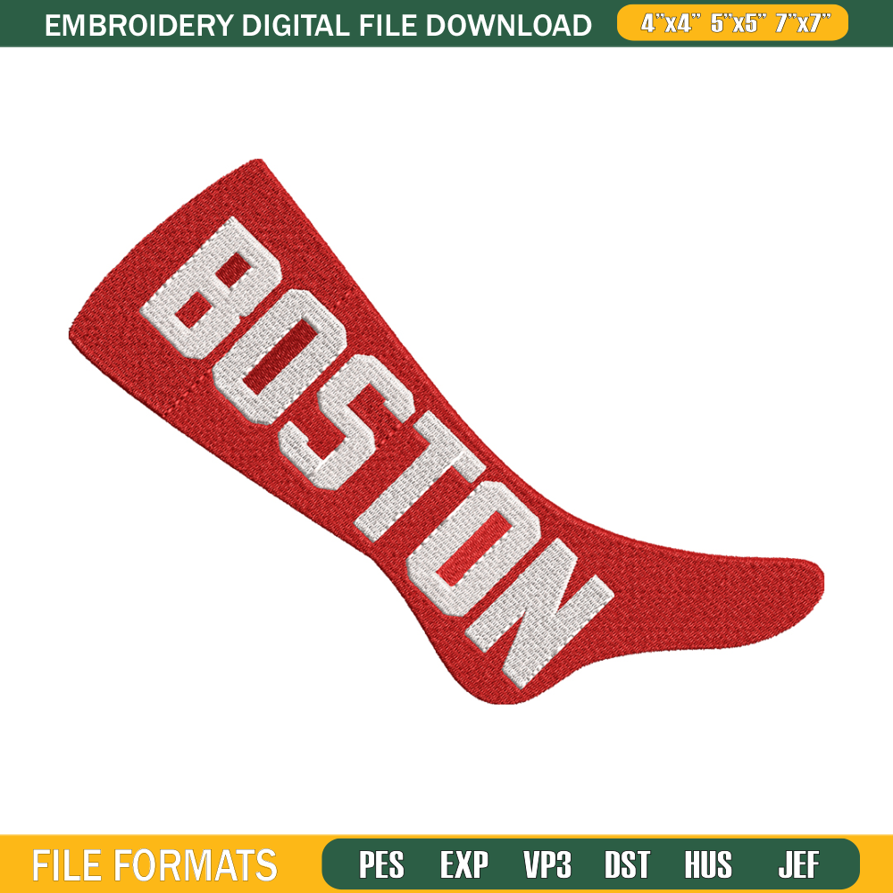 Boston Red Sox Logo embroidery design, logo sport embroidery, baseball embroidery, logo shirt, MLB embroidery. (10).jpg