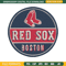 Boston Red Sox Logo embroidery design, logo sport embroidery, baseball embroidery, logo shirt, MLB embroidery. (8).jpg