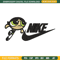 Buttercup Nike Embroidery design, Powerpuff Girls cartoon Embroidery, Nike design, Embroidery file, Instant download. 1.jpg