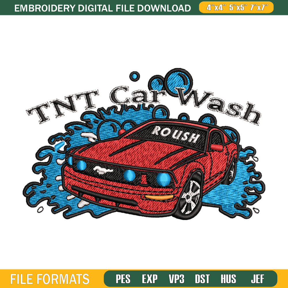 Car wash embroidery design, Car embroidery, Embroidery file, Embroidery shirt, Emb design, Digital download.jpg