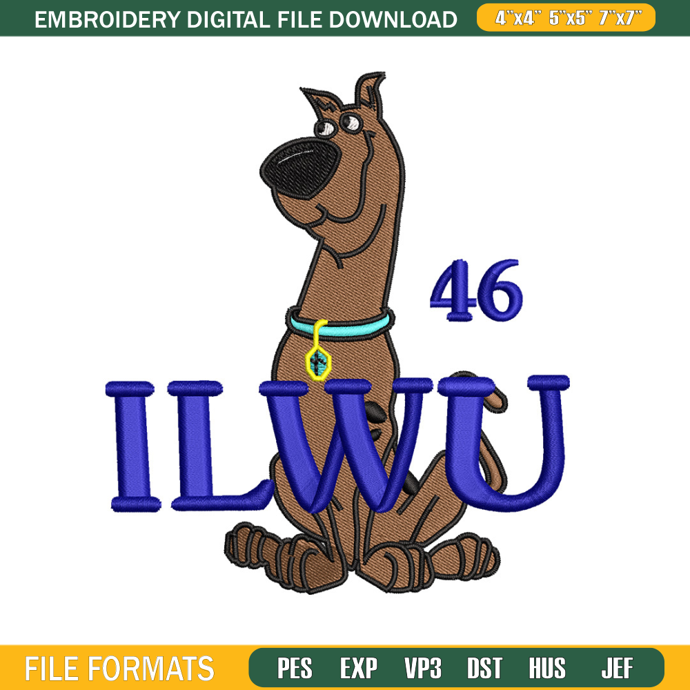 Cartoon dog embroidery design, Cartoon embroidery, Emb design, Embroidery shirt, Embroidery file, Digital download.jpg