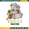 Cartoon Gucci Embroidery design, Cartoon Gucci Embroidery, cartoon design, Embroidery File, Gucci logo, Digital download.jpg