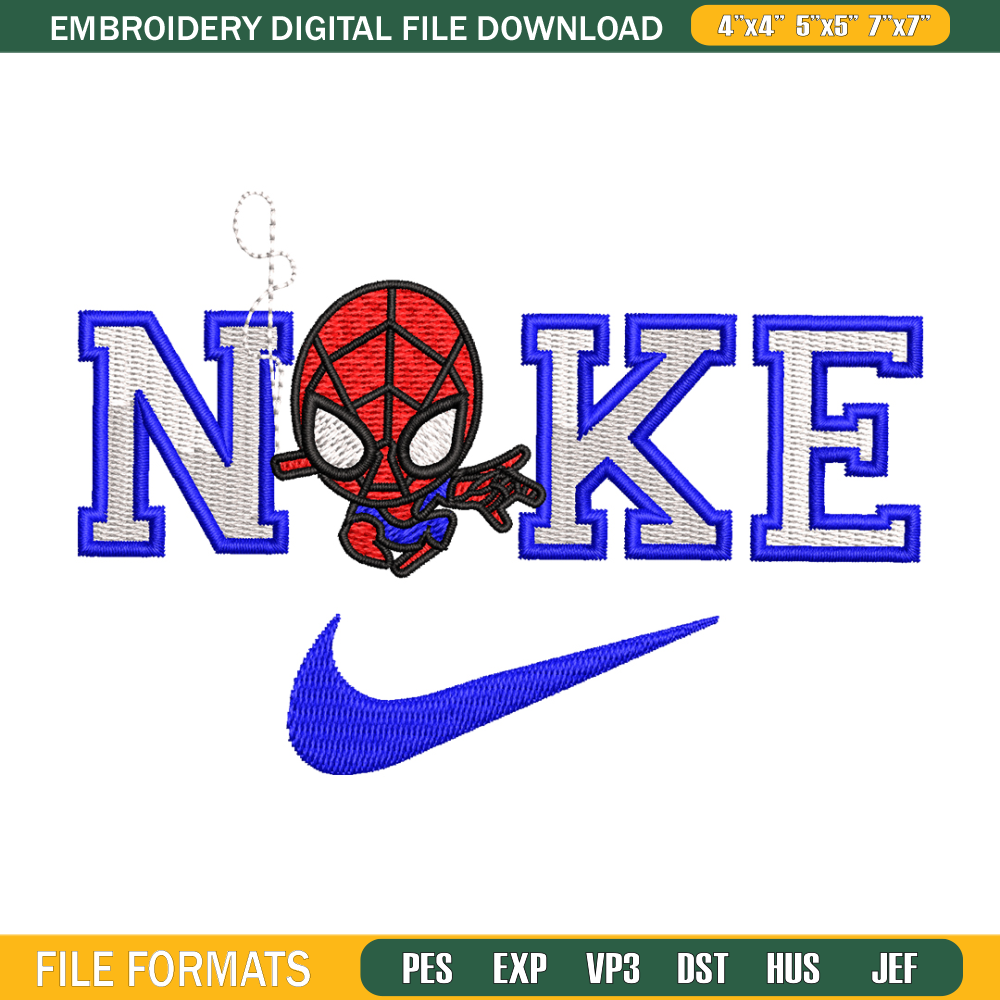 Chibi Spiderman embroidery design, Chibi Spiderman embroidery, logo design, embroidery file, Digital download..jpg