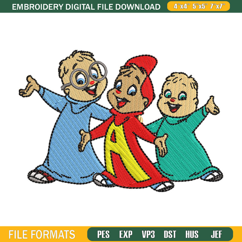 Children embroidery design, Anime embroidery, Emb design, Embroidery shirt, Embroidery file, Digital download.jpg