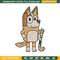 Chilli Heeler Embroidery, Chilli Heeler Embroidery, Embroidery File, cartoon design, cartoon shirt, Digital download. 1.jpg