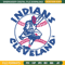 Cleveland Indians logo embroidery design, logo sport embroidery, baseball embroidery, logo shirt, MLB embroidery..jpg