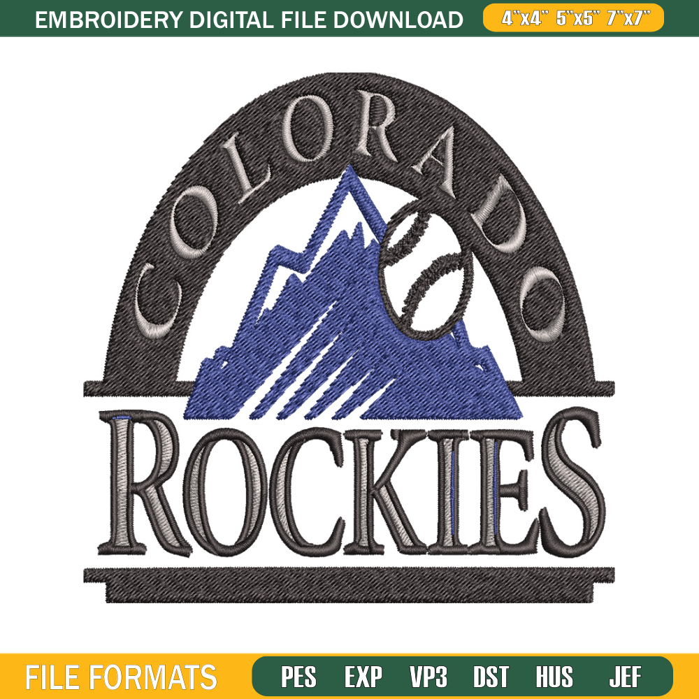 Colorado Rockies logo Embroidery, MLB Embroidery, Sport embroidery, Logo Embroidery, MLB Embroidery design..jpg