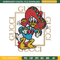 Daisy Donald Duck Gucci Embroidery design, Disney cartoon Embroidery, cartoon design, Embroidery File, Instant download. 1.jpg
