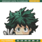 Deku Peek Embroidery Design, Mha Embroidery, Embroidery File, Anime Embroidery, Anime shirt, Digital download.jpg