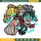 Deku punch embroidery design, Mha embroidery, Anime design, Embroidery shirt, Embroidery file, Digital download.jpg