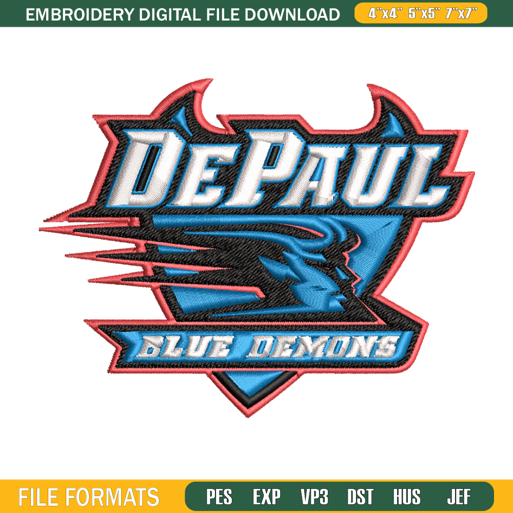 DePaul Blue Demons embroidery design, DePaul Blue Demons embroidery, logo Sport embroidery, NCAA embroidery..jpg