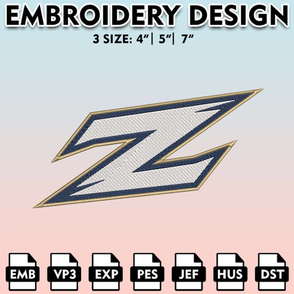 EBM11062024A2-Akron Zips Embroidery Files, Embroidery Designs, NCAA Embroidery Files, Digital Download......jpg