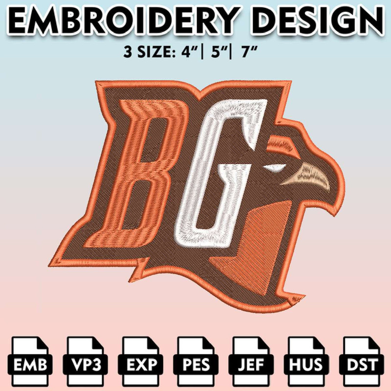 EBM11062024A58-Bowling Green Falcons Embroidery Files, Embroidery Designs, NCAA Embroidery Files, Digital Download...jpg