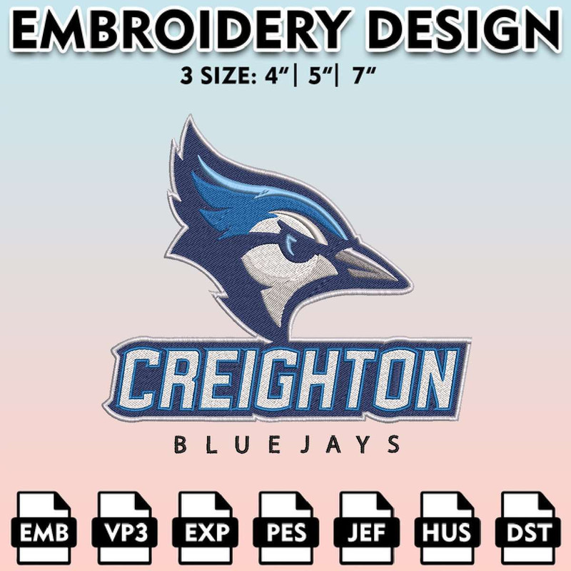 EBM11062024A99-Creighton Bluejays Embroidery Files, Embroidery Designs, NCAA Embroidery Files, Digital Download.jpg
