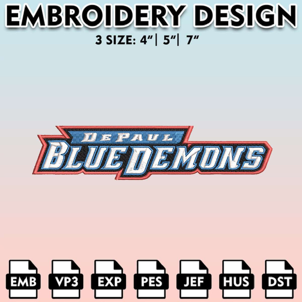 EBM11062024A109-DePaul Blue Demons Embroidery Files, Embroidery Designs, NCAA Embroidery Files, Digital Download........jpg