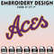 EBM11062024A137-Evansville Purple Aces Embroidery Files, Embroidery Designs, NCAA Embroidery Files, Digital Download...jpg