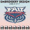 EBM11062024A141-Florida Atlantic Owls Embroidery Files, Embroidery Designs, NCAA Embroidery Files, Digital Download.jpg