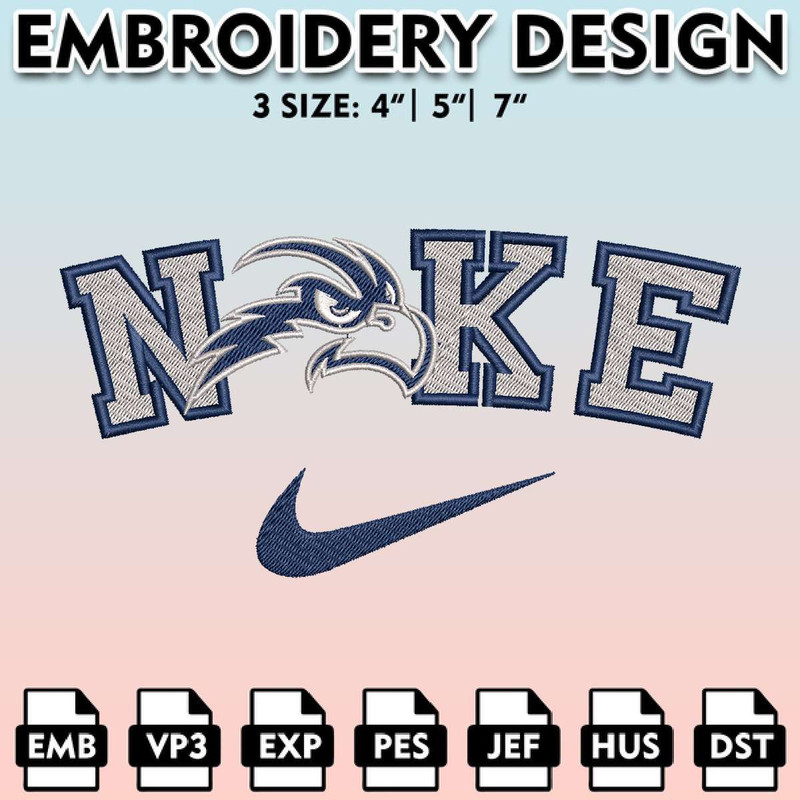 EBM11062024A243-Machine Embroidery Files, Nike North Florida Ospreys Embroidery Designs, NCAA Embroidery Files, Digital Download.jpg
