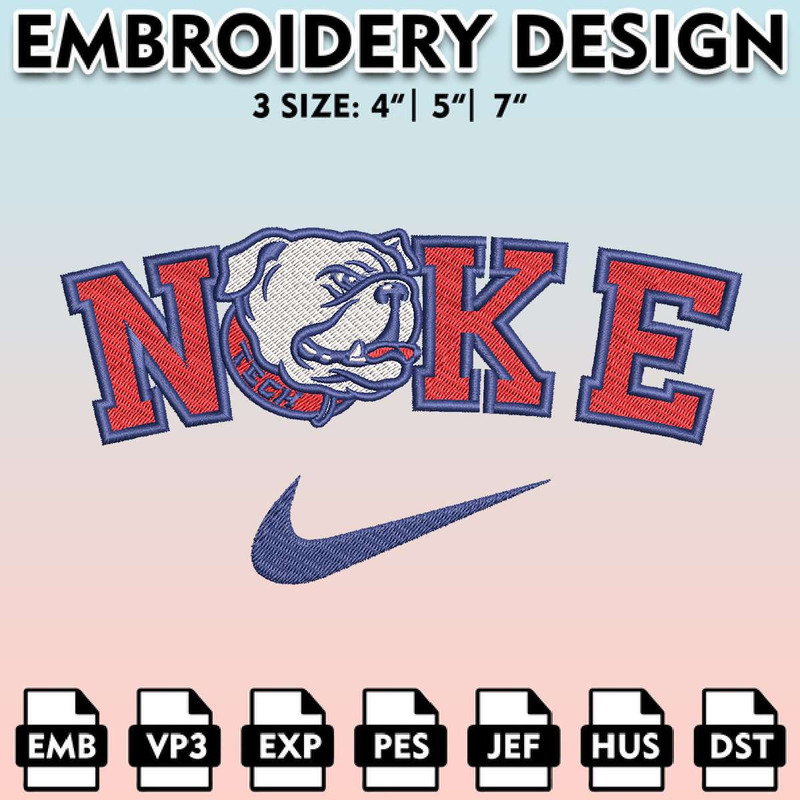 EBM11062024A240-Machine Embroidery Files, Nike Louisiana Tech Bulldogs Embroidery Designs, NCAA Embroidery Files, Digital Download.jpg