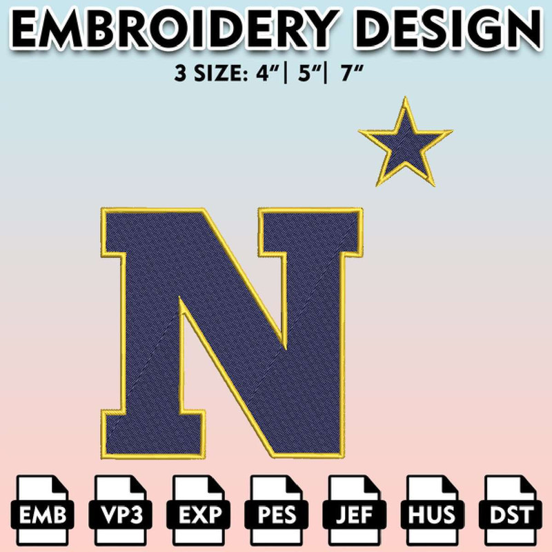 EBM11062024A313-Navy Midshipmen Embroidery Files, Embroidery Designs, NCAA Embroidery Files, Digital Download.......jpg