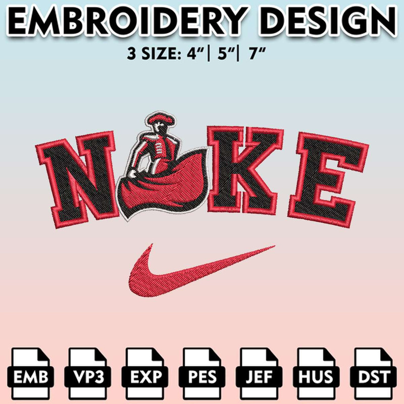 EBM11062024A328-NCAA Embroidery Files, NCAA, Machine Embroidery Files, Nike Cal State Northridge Matadors Embroidery Designs.jpg