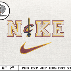nike cavalierembroidery design, nba basketball embroidery design, machine embroidery design, nba team ,embroidery design
