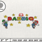 SuperDaddio Mario Embroidery Design, Father's Day Embroidery Design, Happy Father Day Embroidery File, Instant Download 8.jpg