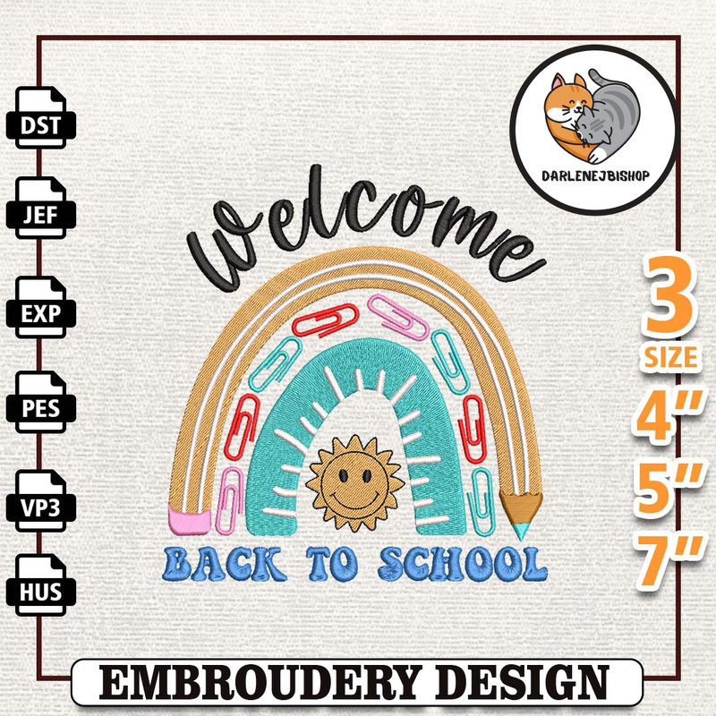 Back To School Embroidery Design, Back To School Embroidery Design, School Embroidered Sweatshirt, School Quotes File,.jpg