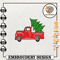 Christmas Truck Embroidery Designs, Merry Xmas Embroidery Designs, Christmas Tree Embroidery, Instant Download 1.jpg
