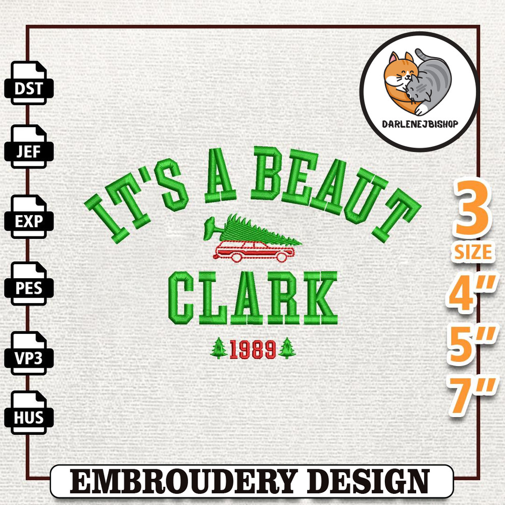 Funny Christmas Movie Embroidery Design, Christmas Vacation Embroidery File, Instant Download.jpg