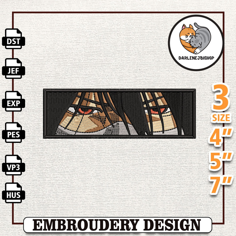 Gatling Guy Anime Design, Anime Embroidery Design, Anime Machine Embroidery Design, Gift For Anime Fan, Instant Download.jpg