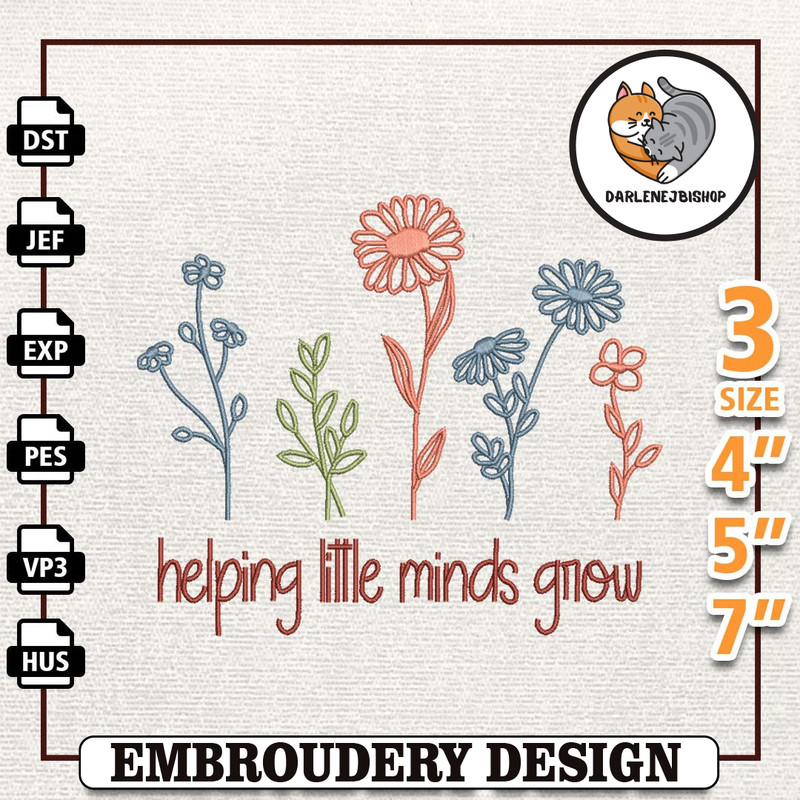 Helping Little Minds Grow Embroidery Designs, Back To School Embroidery, School Life Embroidery Design, Cute Kindergarte.jpg