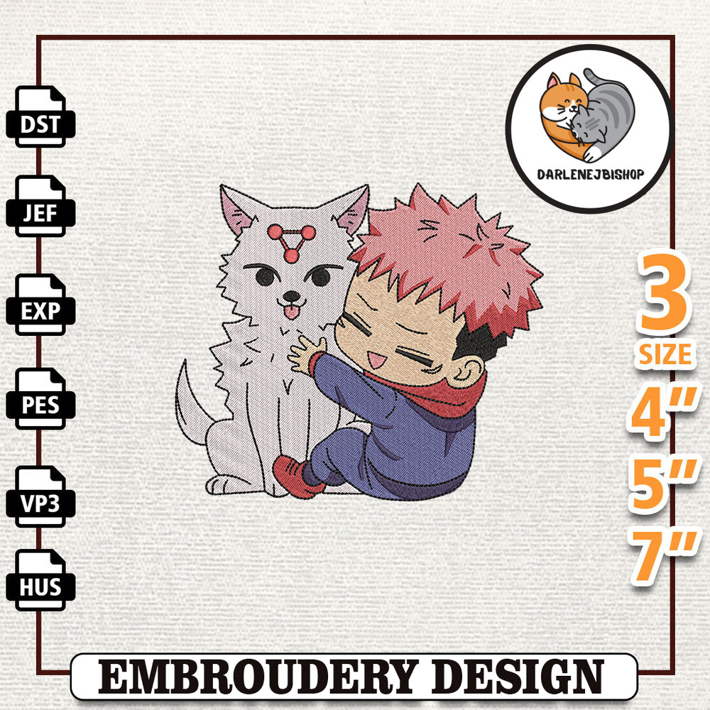 Itadoji Anime Design, Anime Embroidery Design, Anime Machine Embroidery Design, Gift For Anime Fan, Instant Download.jpg