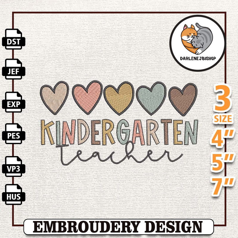 Kindergarten Embroidery Designs, Back To School Embroidery, School Life Embroidery Design, Cute Kindergarten Designs, I.jpg