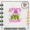 Merry Grinchmas Embroidery Machine Design, Christmas Green Monster Embroidery File, Pink Greench Embroidery File, Instan.jpg