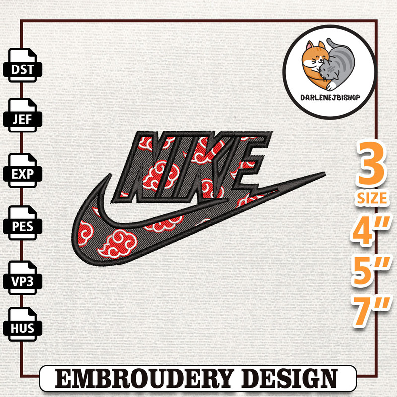 Nike Akatsuki Anime Embroidery Design, Nike Anime Embroidery Design, Best Anime Embroidery Design, Instant Download 4.jpg