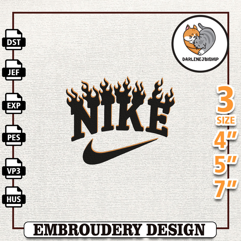 Nike Blazer Flame Embroidery Design, Nike Anime Embroidery Design, Best Anime Embroidery Design, Instant Download.jpg
