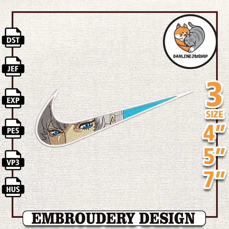 Nike Griffi Anime Design, Anime Embroidery Design, Anime Machine Embroidery Design, Gift For Anime Fan, Instant Download.jpg