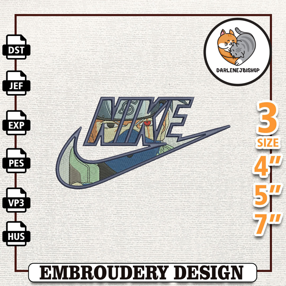 Nike Kakashi Anime Embroidery Design, Nike Anime Embroidery Design, Best Anime Embroidery Design, Instant Download.jpg