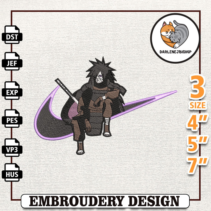Nike Madara Anime Embroidery Design, Nike Anime Embroidery Design, Best Anime Embroidery Design, Instant Download.jpg