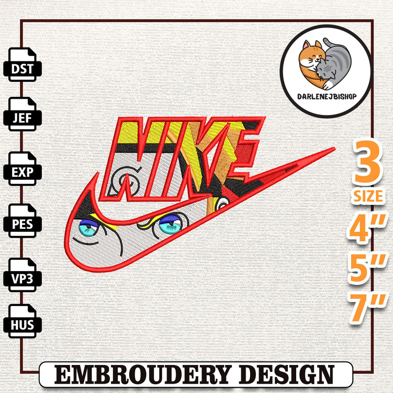 Nike Naruto Anime Embroidery Design, Nike Anime Embroidery Design, Best Anime Embroidery Design, Instant Download 1.jpg