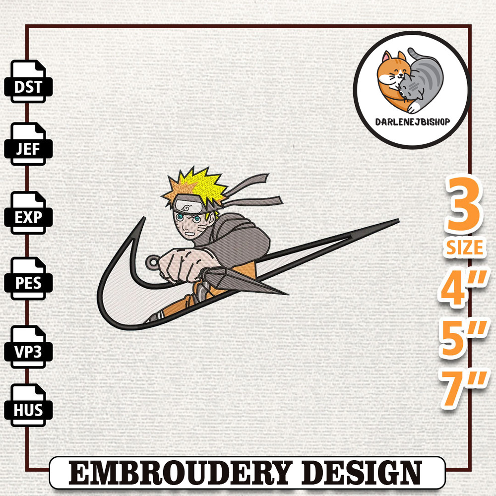 Nike Naruto Anime Embroidery Design, Nike Anime Embroidery Design, Best Anime Embroidery Design, Instant Download.jpg