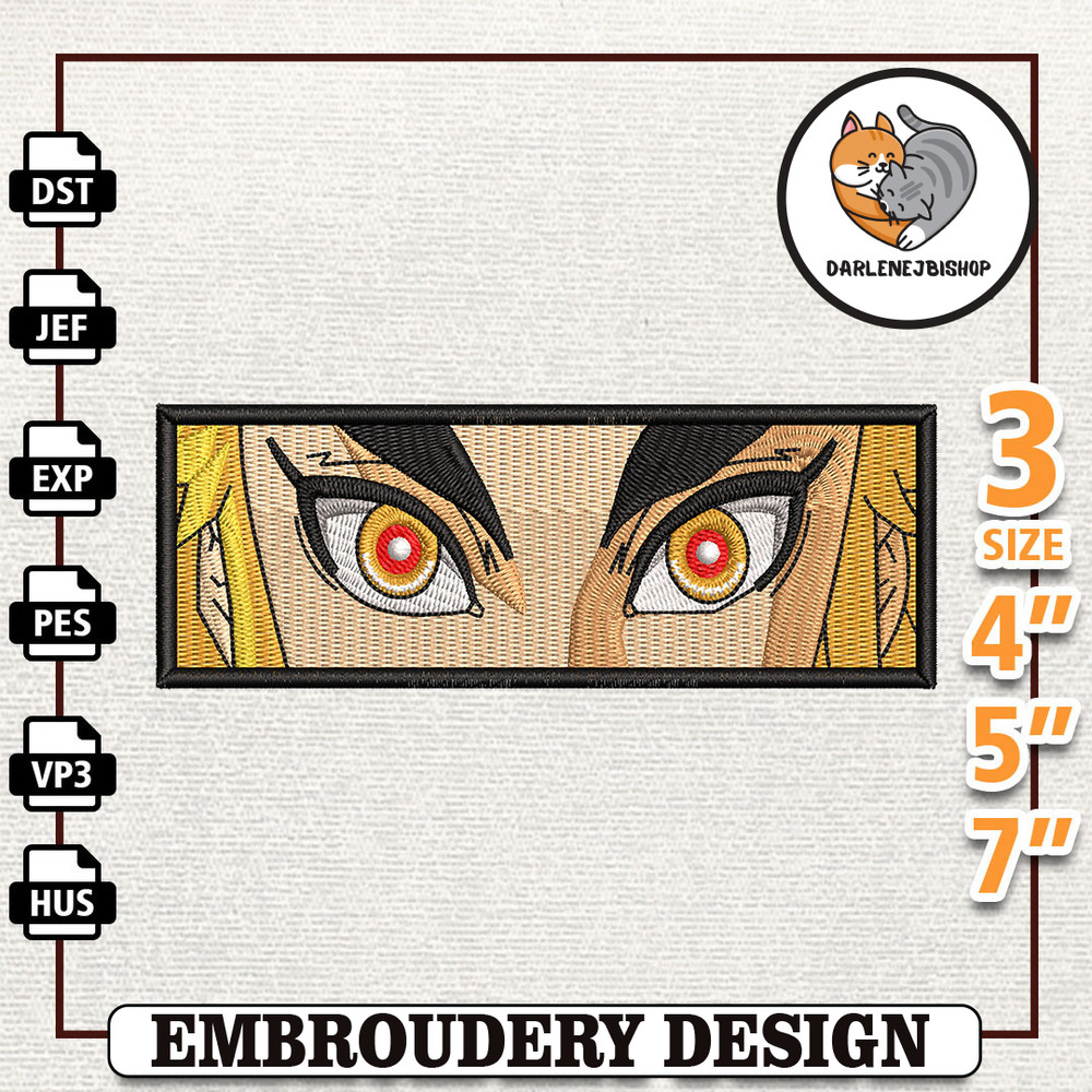 Rengoku Anime Design, Anime Embroidery Design, Anime Machine Embroidery Design, Gift For Anime Fan, Instant Download.jpg