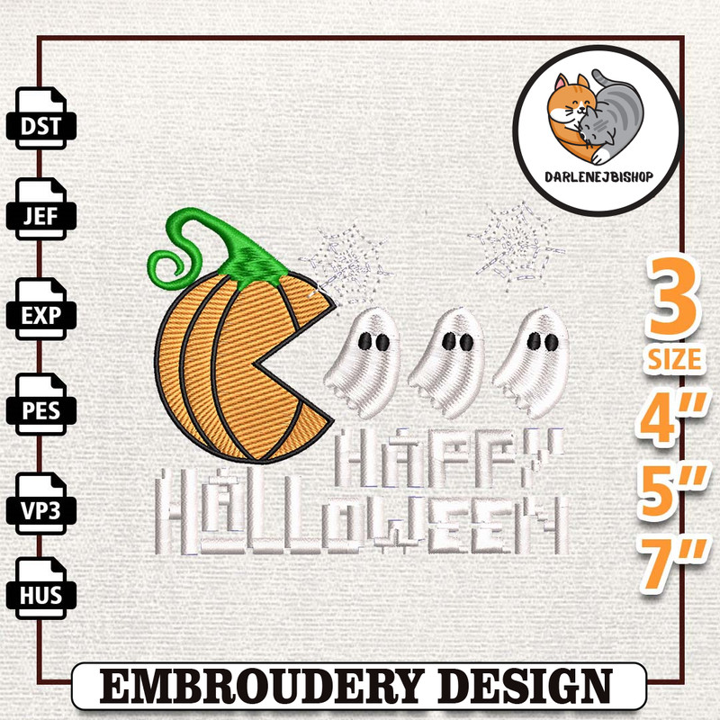 Scary Pumpkin Embroidery Design, Happy Halloween Embroidery Machine File, Pumpkin Halloween Embroidery File, Instant Dow.jpg