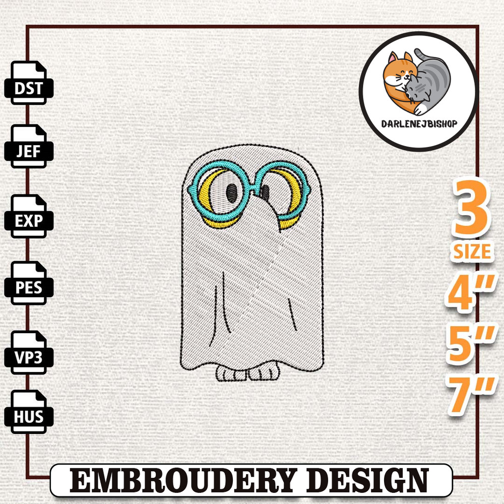 Spooky Bluey Dog Ghost Halloween Embrodiery Design, Cartoon Bluey Dog Embroidery Design, Horror Halloween Embroidery Mac 1.jpg