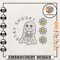 Spooky Halloween Embroidery File, Instant Download, Stay Spooky Embroidery Design, Spooky Boo Embroidery Machine Design.jpg