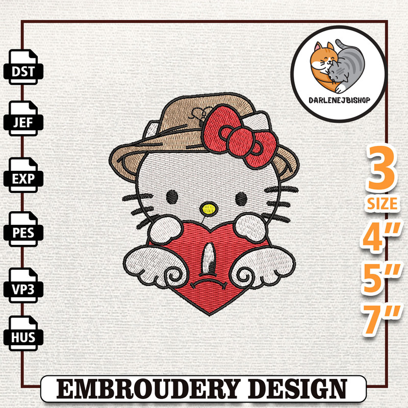 Valentine Bad Bunny Embroidery Design, Bad Bunny Embroidery File, Gift For Bad Bunny Fans, Bad Bunny, Instant Download 6.jpg